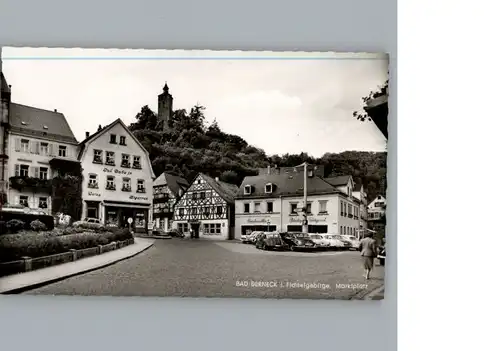 Bad Berneck Marktplatz / Bad Berneck Fichtelgebirge /Bayreuth LKR