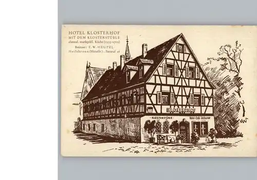 Heilsbronn Hotel Klosterhof / Heilsbronn /Ansbach LKR