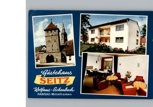 Wolframs-Eschenbach Gasthaus Seitz / Wolframs-Eschenbach /Ansbach LKR