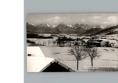 Oy Winter-Karte / Oy-Mittelberg /Oberallgaeu LKR