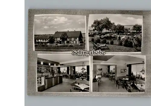 Silberborn Cafe Restaurant Pension Sollingshoehe / Holzminden /Holzminden LKR