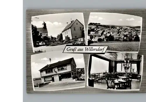 Willersdorf Frankenberg Eder Cafe Tannenhof / Frankenberg (Eder) /Waldeck-Frankenberg LKR