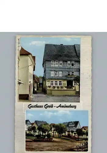 Amoeneburg Gasthaus Greib / Amoeneburg /Marburg-Biedenkopf LKR