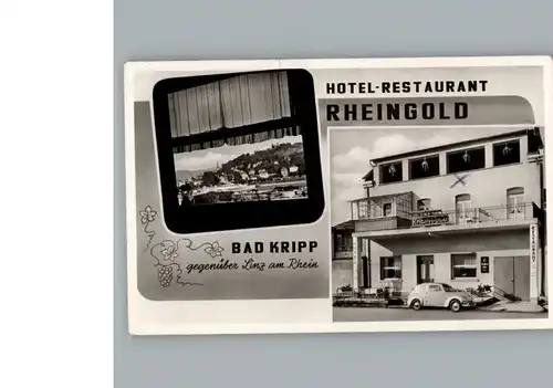 Kripp Hotel Restaurant Rheingold / Remagen /Ahrweiler LKR