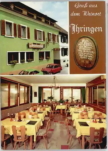 Ihringen Gasthaus goldener Engel / Ihringen /Breisgau-Hochschwarzwald LKR