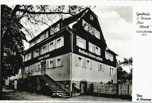 Schollbrunn Spessart Gasthaus zum Hirsch / Schollbrunn /Main-Spessart LKR