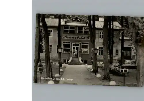 Lanke Gaststaette Seeschloss / Wandlitz /Barnim LKR