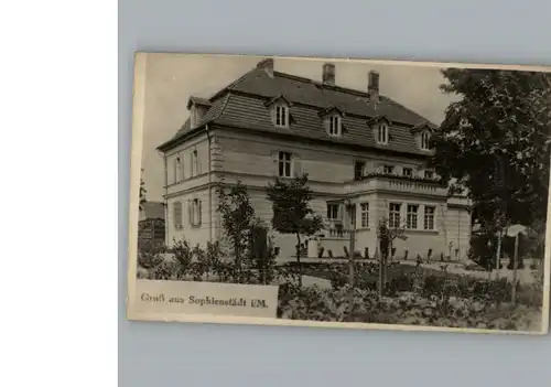 Sophienstaedt  / Marienwerder Bernau /Barnim LKR