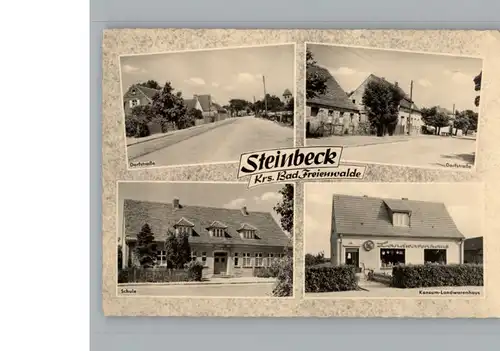 Steinbeck Bad Freienwalde  / Hoehenland /Maerkisch-Oderland LKR