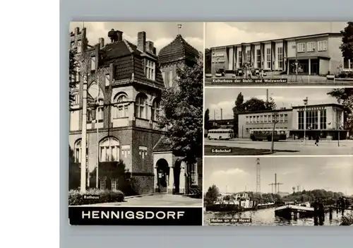 Hennigsdorf Bahnhof / Hennigsdorf /Oberhavel LKR
