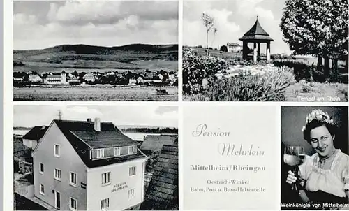Mittelheim Rheingau Pension Mehrlein / Oestrich-Winkel /Rheingau-Taunus-Kreis LKR