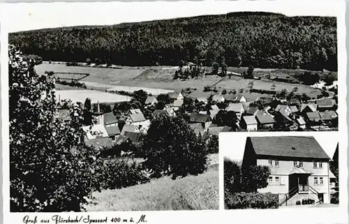 Floersbach Gasthaus Pension Zum Stern / Floersbachtal /Main-Kinzig-Kreis LKR