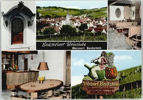 Beckstein Gaststaette Becksteiner Weinstube / Lauda-Koenigshofen /Main-Tauber-Kreis LKR