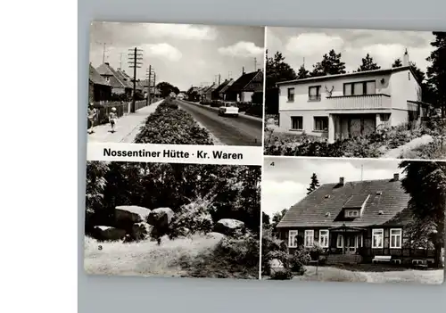 Nossentiner Huette Dorfstrasse / Nossentiner Huette /Mueritz LKR