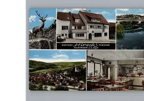 Ailringen Gasthof Pension Hirsch / Mulfingen /Hohenlohekreis LKR