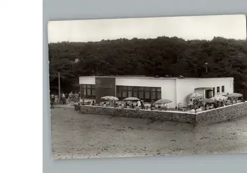 Dierhagen Ostseebad Gaststaette Strandhalle / Dierhagen Ostseebad /Nordvorpommern LKR