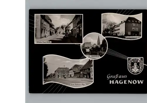 Hagenow Wilhelm - Pieck - Strasse / Hagenow /Ludwigslust LKR