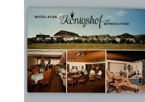 Koenigslutter Elm Hotel Koenigshof / Koenigslutter am Elm /Helmstedt LKR