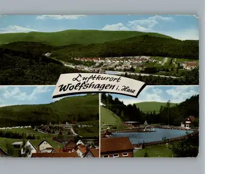 Wolfshagen Harz Schwimmbad / Langelsheim /Goslar LKR