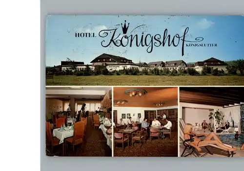 Koenigslutter Elm Hotel Koenigshof / Koenigslutter am Elm /Helmstedt LKR
