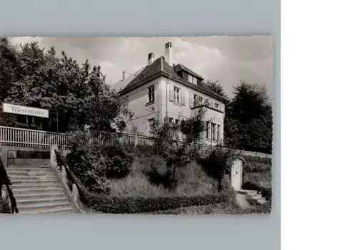 Salzderhelden Gaststaette Haus Rosenplaenter / Einbeck /Northeim LKR