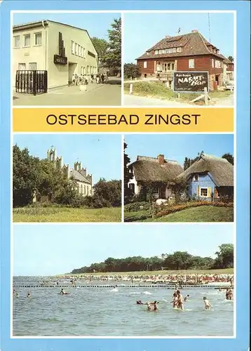 Zingst Ostseebad FDGB Restaurant Nordlicht Strand / Zingst Darss /Nordvorpommern LKR