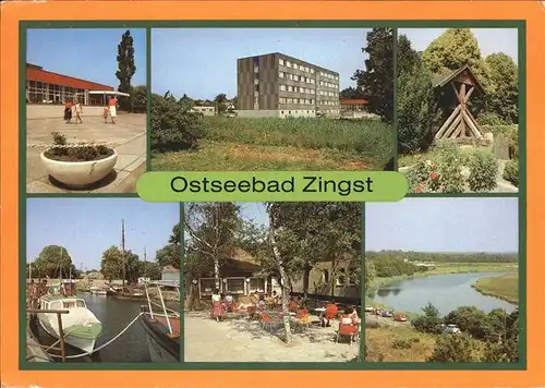 Zingst Ostseebad FDGB Erholungsheim Claus Stoertebeker Glockenturm Milchbar  / Zingst Darss /Nordvorpommern LKR