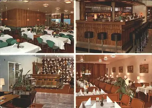 Sassnitz Mitropa Ruegen Hotel Arkona Bar Restaurant  Kat. Sassnitz