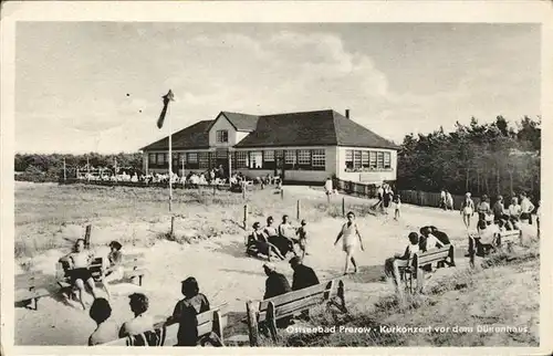 Prerow Ostseebad Duenenhaus Kurkonzert / Darss /Nordvorpommern LKR