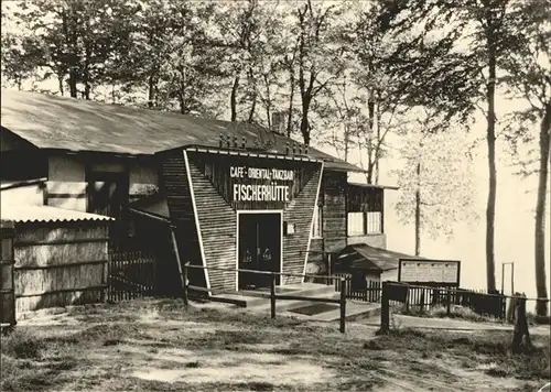 ueckeritz Usedom Tanzgaststaette Fischerhuette Kat. ueckeritz Usedom