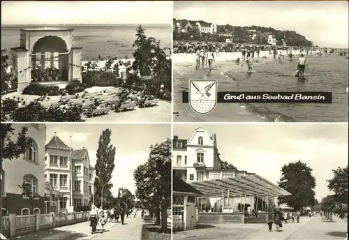 Bansin Strand Konzerthaus  Kat. Heringsdorf