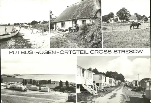 kk00382 Putbus Ruegen Fischerhaus Strand  Kategorie. Putbus Alte Ansichtskarten