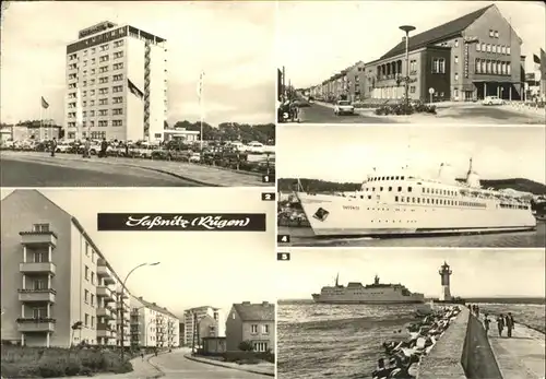 Sassnitz Ruegen Hotel Faehrschiffe Sassnitz Skane
Cafe Stubnitz August Bebel Strasse Kat. Sassnitz