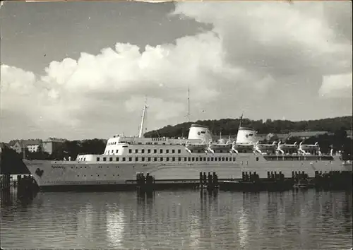 Sassnitz Faehrschiff Sassnitz Kat. Sassnitz