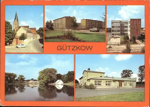 Guetzkow Greifswald Kirchstrasse Seeperle Mascowstrasse Kat. Guetzkow Greifswald