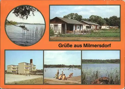 Milmersdorf Uckermark Koelpinsee Templiner See Clara-Zetkin-Oberschule / Milmersdorf /Uckermark LKR