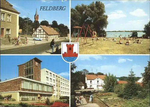 Feldberg Mecklenburg FDGB ERholungsheim Freundschaft Badestelle am Breiten Luzin