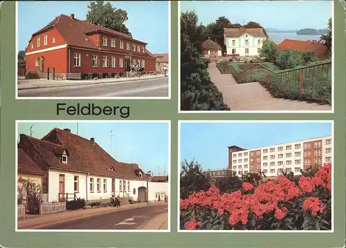 Feldberg Mecklenburg Rathaus FDGB Erholungsheim Freundschaft