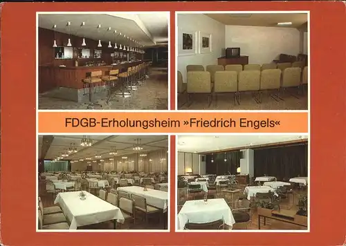 Templin FDGB Erholungsheim Friedrich Engels