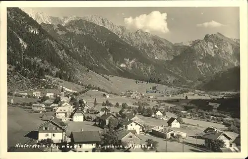 Hinterstein Bad Hindelang Gesamtansicht / Bad Hindelang /Oberallgaeu LKR