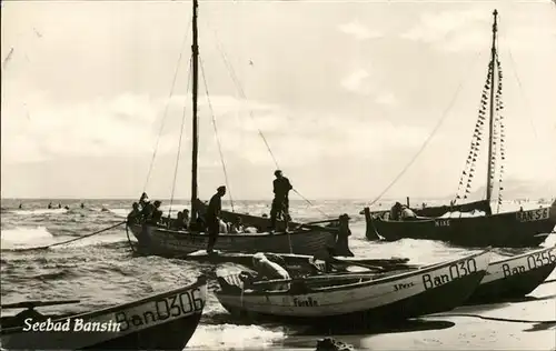 Bansin Segelboote Kat. Heringsdorf