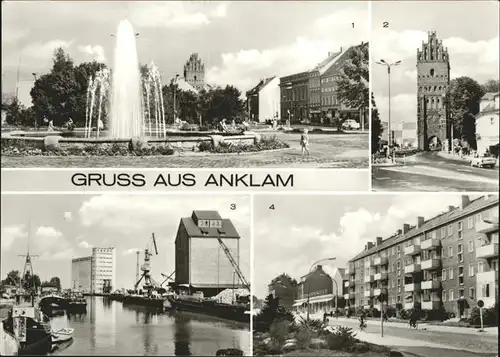 Anklam Steintor Am Hafen Peenestrasse Kat. Anklam