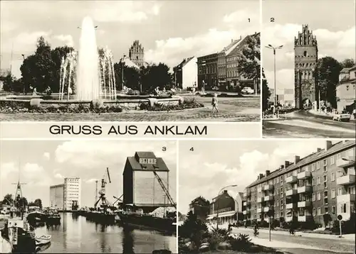 Anklam Steintor Am Hafen Peenestrasse Kat. Anklam