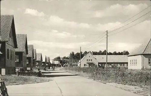 Torgelow Droegeheide Strasse der Freundschaft Kat. Torgelow