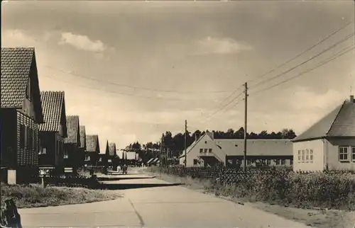 Torgelow Droegeheide Strasse der Freundschaft Kat. Torgelow