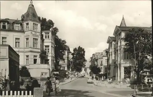 Bansin Karl Marx Strasse Kat. Heringsdorf