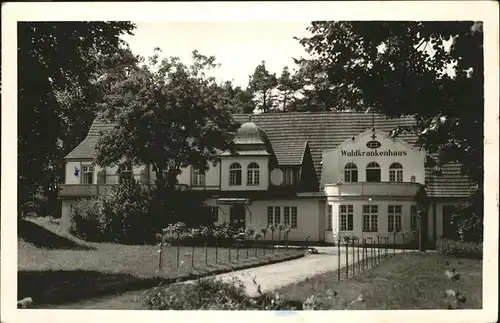 Lychen Waldkrankenhaus Kat. Lychen