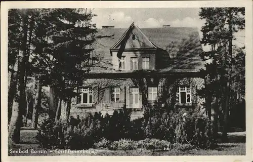 Bansin Forst Ferienheim Kat. Heringsdorf