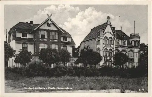 Ahlbeck Kinder Sanatorium Kat. Heringsdorf
