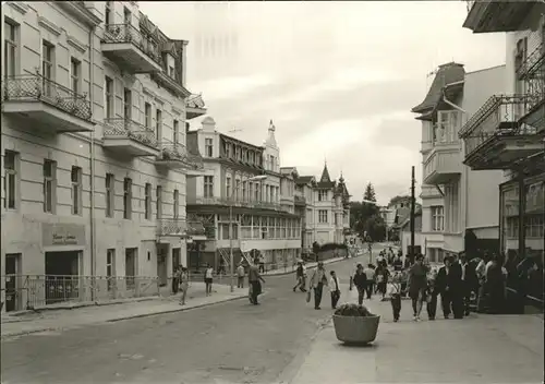 Bansin Karl Marx Strasse Kat. Heringsdorf